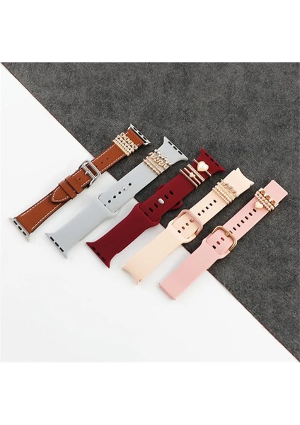Psgt göz Love Apple Watch Uyumlu Kordon Charm, Kordon Süsü Uyumlu indirimleri