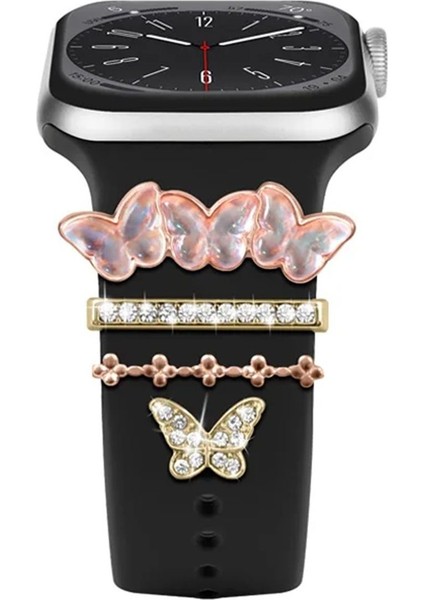 Psgt göz Love Apple Watch Uyumlu Kordon Charm, Kordon Süsü Uyumlu