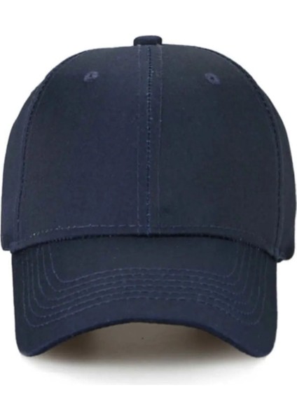 Ayarlanabilir Lacivert Spor Basic Şapka