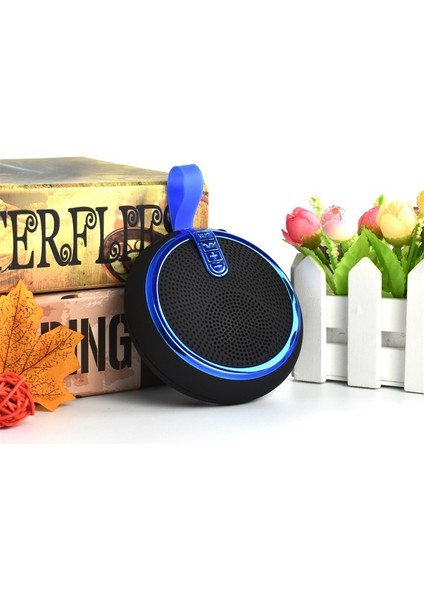 Yeni Bluetooth Hoparlör Renkli LED Pat Işık Hediye Bluetooth Ses Kablosuz Hoparlör (Yurt Dışından)