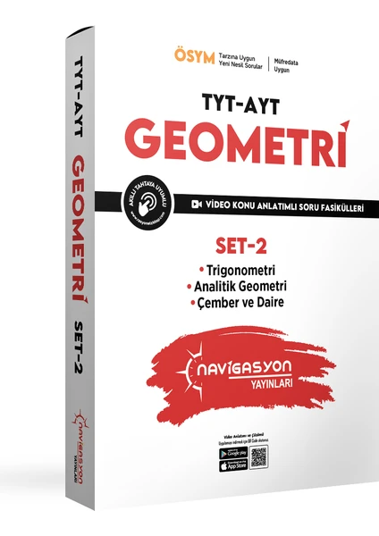 Rasyonel Yayınları TYT - AYT Geometri Seti 2