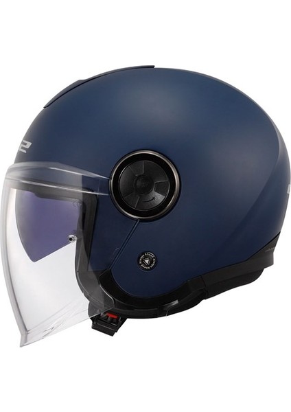 Classy Mat Navy Mavi Kask M
