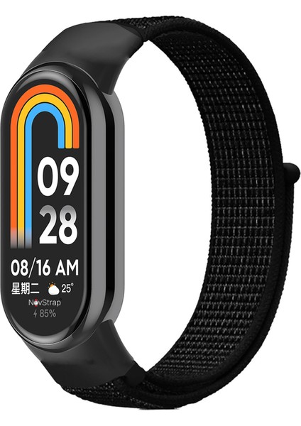 Xiaomi Mi Band 8 Mi Band 9 ile Uyumlu Kordon Hasır Spor Dokuma Kumaş Kordon Kayış indirimleri