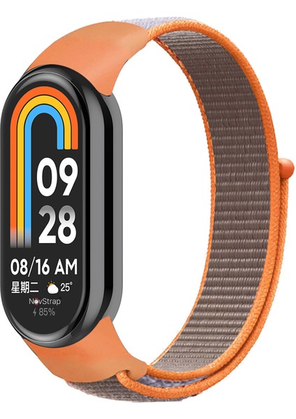 Xiaomi Mi Band 8 Mi Band 9 ile Uyumlu Kordon Hasır Spor Dokuma Kumaş Kordon Kayış indirimleri