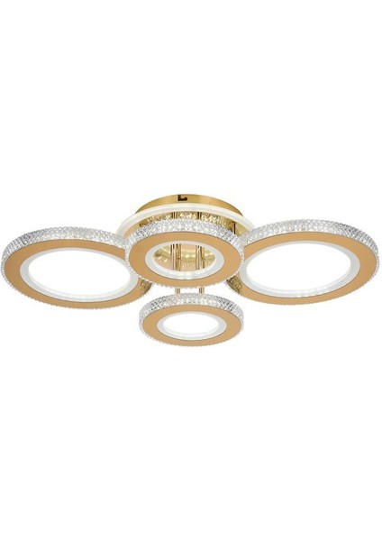 2023-4 Sarı Dimmer Kumandalı LED Avize fiyatları