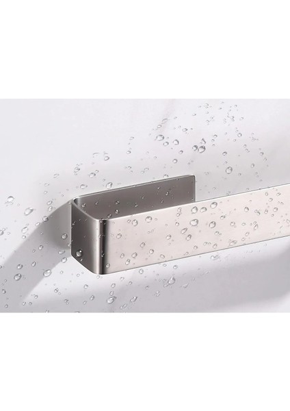 Banyo Askısı 304 Kalite Paslanmaz Çelik, Havluluk, Kağıt Peçetelik - Pratik Yapışkanlı Tasarım modelleri