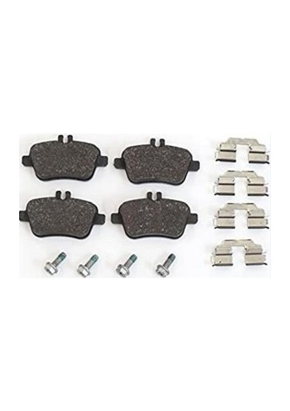 Mercedes Cla Serisi W117 Kasa Arka Fren Balata Takım A0074209520 modelleri