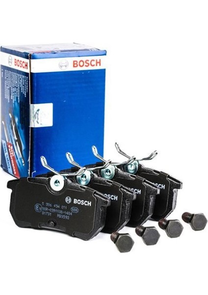 Ford Focus 1998 - 2005 Model Arası Arka Fren Disk Balatası 98AX2M008BB