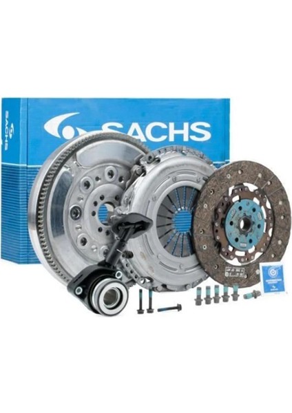 Ford Focus 2008-2011 1.6 Tdci Volantlı Debriyaj Seti Bilyalı Set Sachs Marka 9M51
