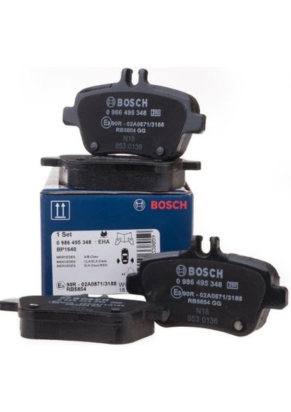 Mercedes W176 Kasa A200 Arka Fren Balata Takım A0074209520