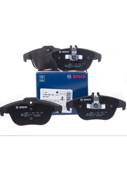 Mercedes W204 Kasa C200 Cgı Arka Fren Balata Takım A0074208520