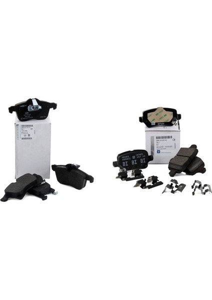 Opel Combo C Ön ve Arka Fren Balata Takımı