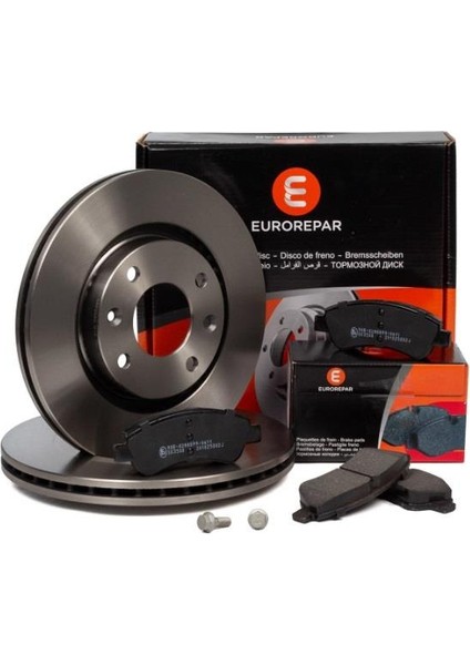 Opel Corsa F Ön Fren Disk ve Ön Fren Balata Takımı Eurorepar Marka 4254.75-4249.G1