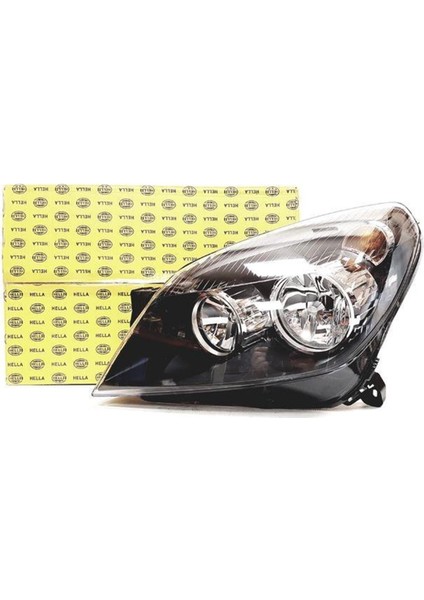 Opel Astra H Sol Far Siyah Zeminli Hella Marka