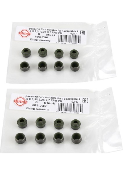 Opel Astra G 1.4 Subap Lastiği 16 Adet Marka 642533