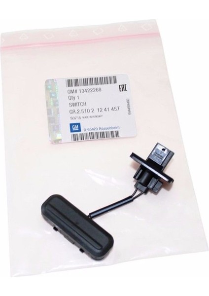 Opel Insignia Bagaj Açma Düğmesi Orjinal