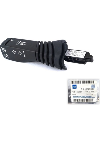 Opel Astra H Sinyal Kolu Hız Kontrolü Cruise Control