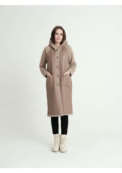 Delenna Model Kapitone Mont Görünümlü Triko Kadın Hırka fiyatları