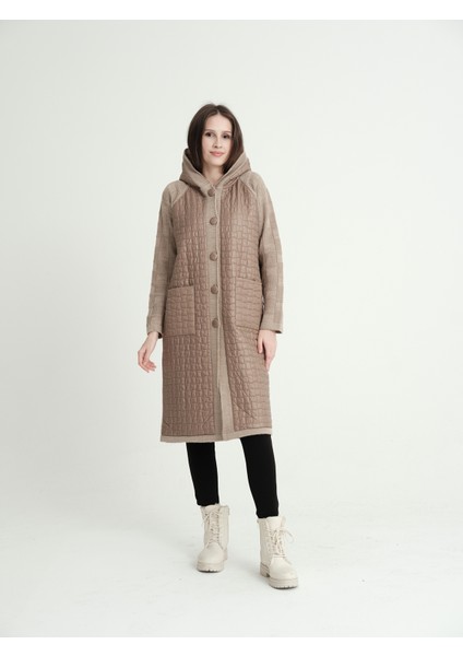 Delenna Model Kapitone Mont Görünümlü Triko Kadın Hırka indirimleri