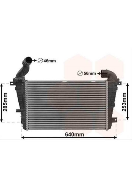 Opel Astra H 1.3 Dizel Turbo Radyatoru Geniş Ithal Ürün