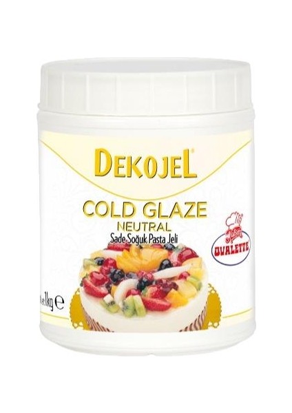 Ovalette Dekojel Sade Soğuk Pasta Jeli 1 kg