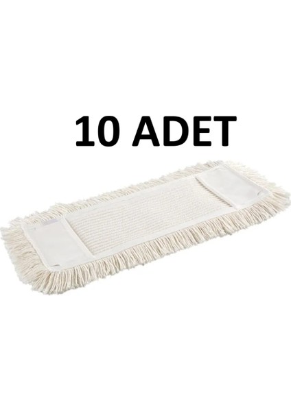 Nemli Mop Bezi Zincir Mob Yedek Bezi 50 cm 10 Adet