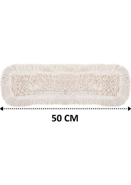 Nemli Mop Bezi Zincir Mob Yedek Bezi 50 cm 10 Adet