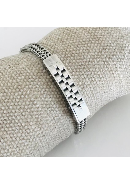 Çelik Örgü Zincir Bileklik modelleri