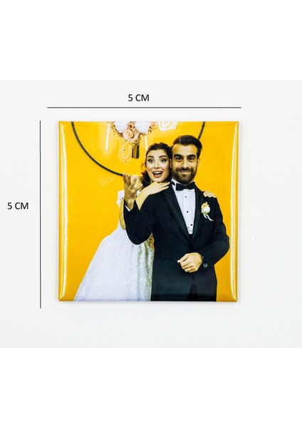 Kişiye Özel Fotoğraf 8li Set Mıknatıslı Magnet