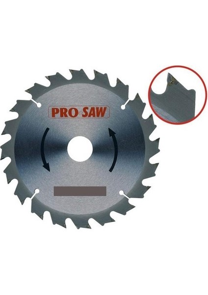 Prosaw 180X20X16 18T Diş Sunta Testeresi