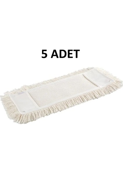 Nemli Mop Bezi Zincir Mob Yedek Bezi 40 cm 5 Adet