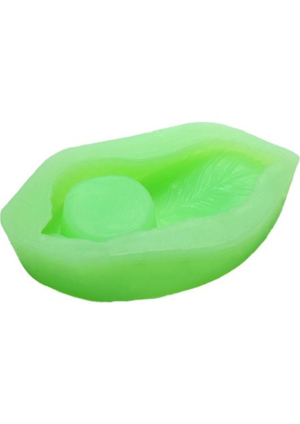 5 Adet Yaprak - Mum ve Beton Kalıp modelleri