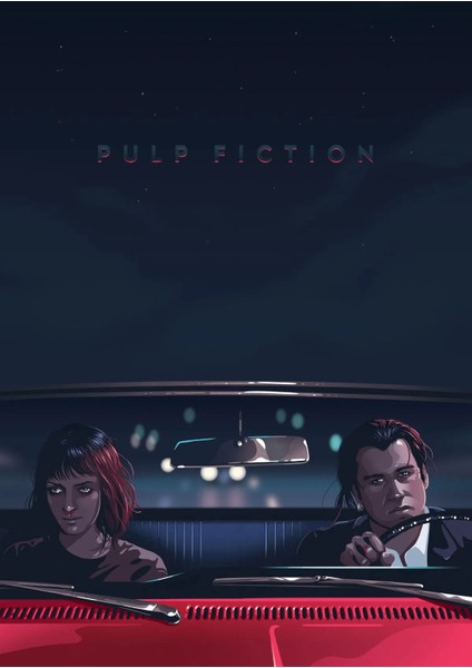 Ucuz Roman / Pulp Fiction Çerçevesiz Poster