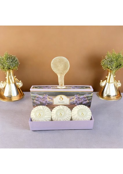 Zeytinyağlı Sabun Lavanta (3 x 100) gr