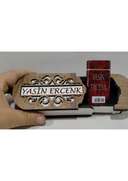 Çakmak Kişiye Özel Isim Yazılı ve Mdf Tasarım Kutulu No:45