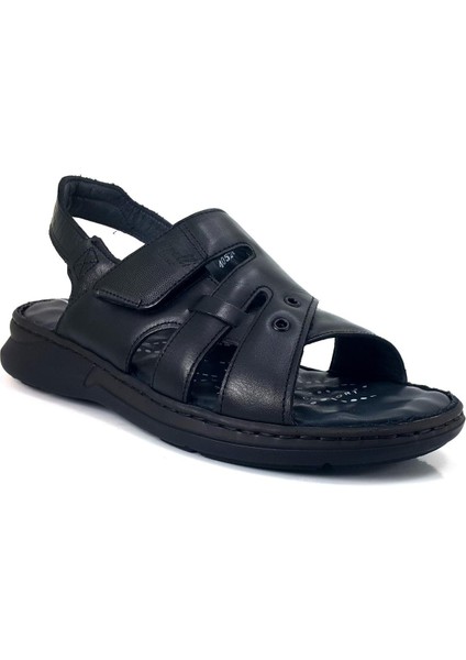 Berkay 24YS Erkek Anatomik Sandalet Siyah