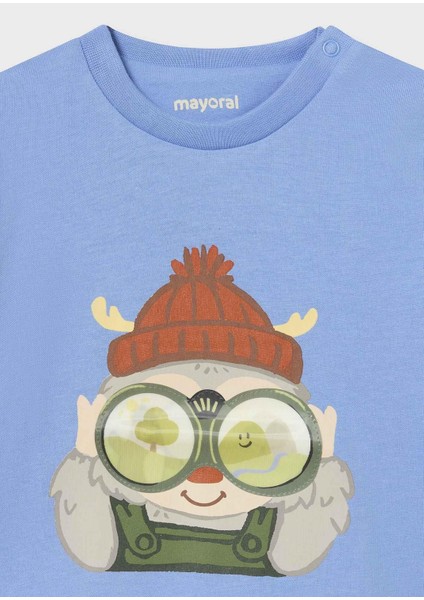 Erkek Bebek Baskılı Sweatshirt modelleri