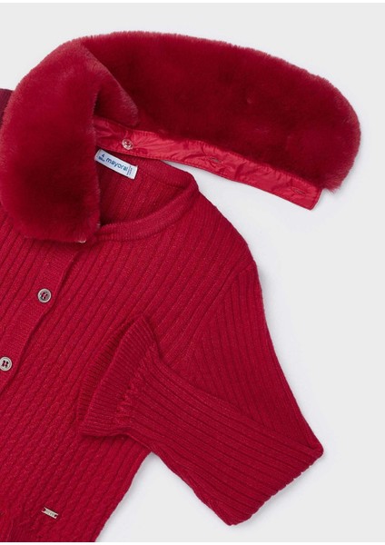 Kız Çocuk Kürk Yakalı Hırka fiyatları