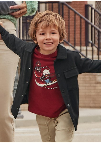 Erkek Çocuk Baskılı Sweatshirt