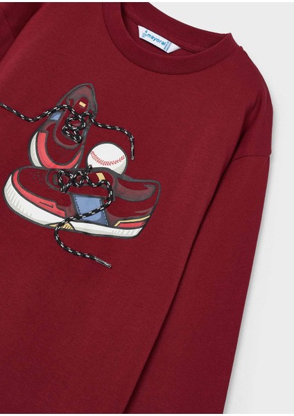 Erkek Çocuk Baskılı Sweatshirt modelleri