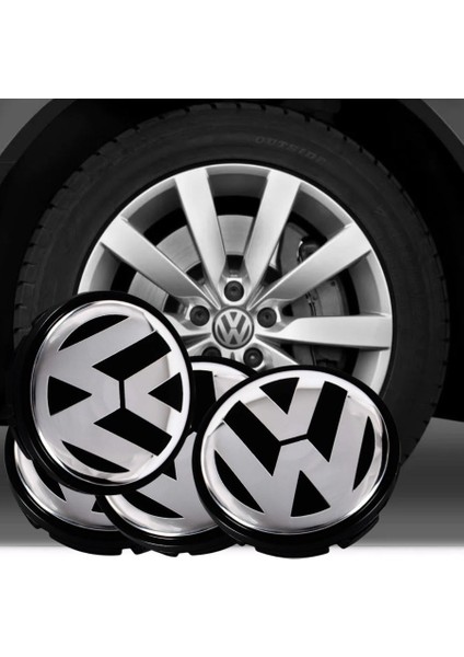 PASSAT B8 2015-2018 MODEL ARASI UYUMLU JANT GÖBEĞİ ARMASI AMBLEMİ LOGOSU TAKIM