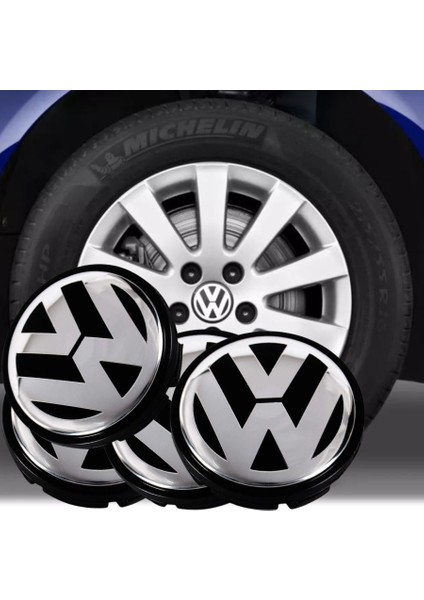 PASSAT B6 2006-2011 MODEL ARASI UYUMLU JANT GÖBEĞİ ARMASI AMBLEMİ LOGOSU TAKIM