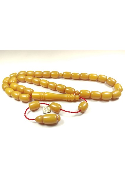 Halil Hilmi Usta Eseri Imzalı Aykırı Renk Sıkma Kehribar Sertifikalı 5084