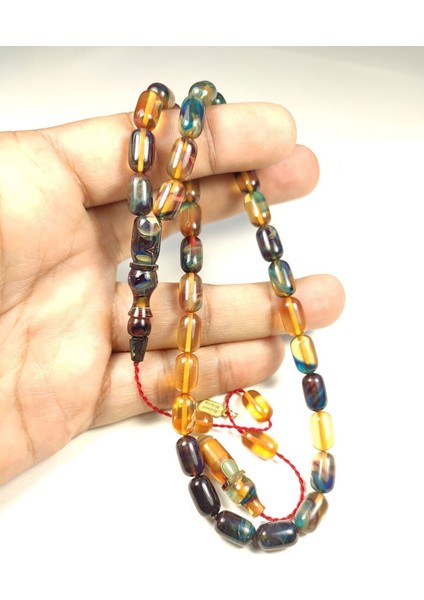 Mehmet Mercan Usta Eseri Imzalı Aykırı Renk Hareli Sıkma Kehribar Sertifikalı 5126 fırsatları