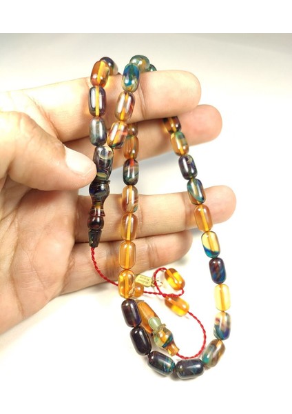 Mehmet Mercan Usta Eseri Imzalı Aykırı Renk Hareli Sıkma Kehribar Sertifikalı 5126 indirimleri