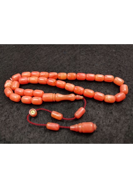 Akif Karasapan Usta Eseri Imzalı Hareli Sıkma Kehribar Sertifikalı 5058