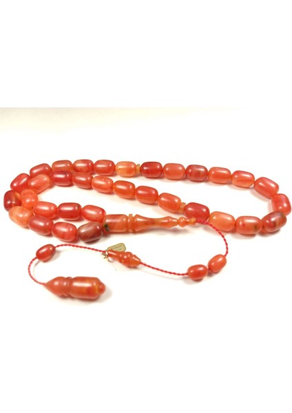 Mehmet Mercan Usta Eseri Imzalı Aykırı Renk Hareli Sıkma Kehribar Sertifikalı 5142