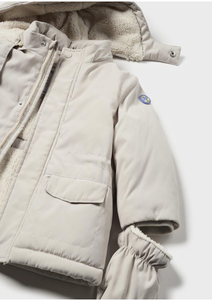 Erkek Bebek Eldivenli Parka Mont fiyatları