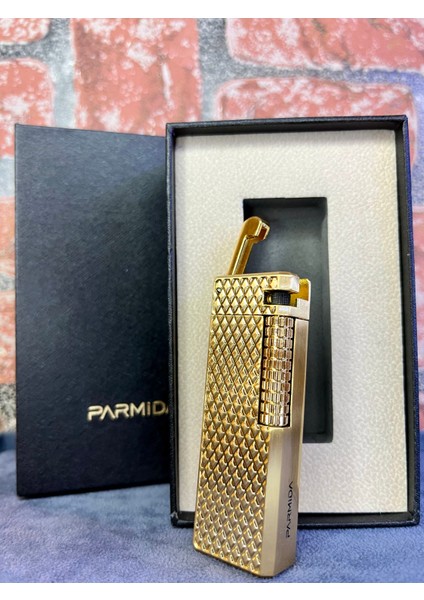 Dupont Model Çelik Gövde Gazlı Lüks Çakmak