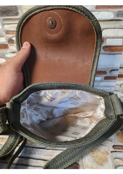 Kedi Balık Desenli Bohem Çapraz Askılıçanta